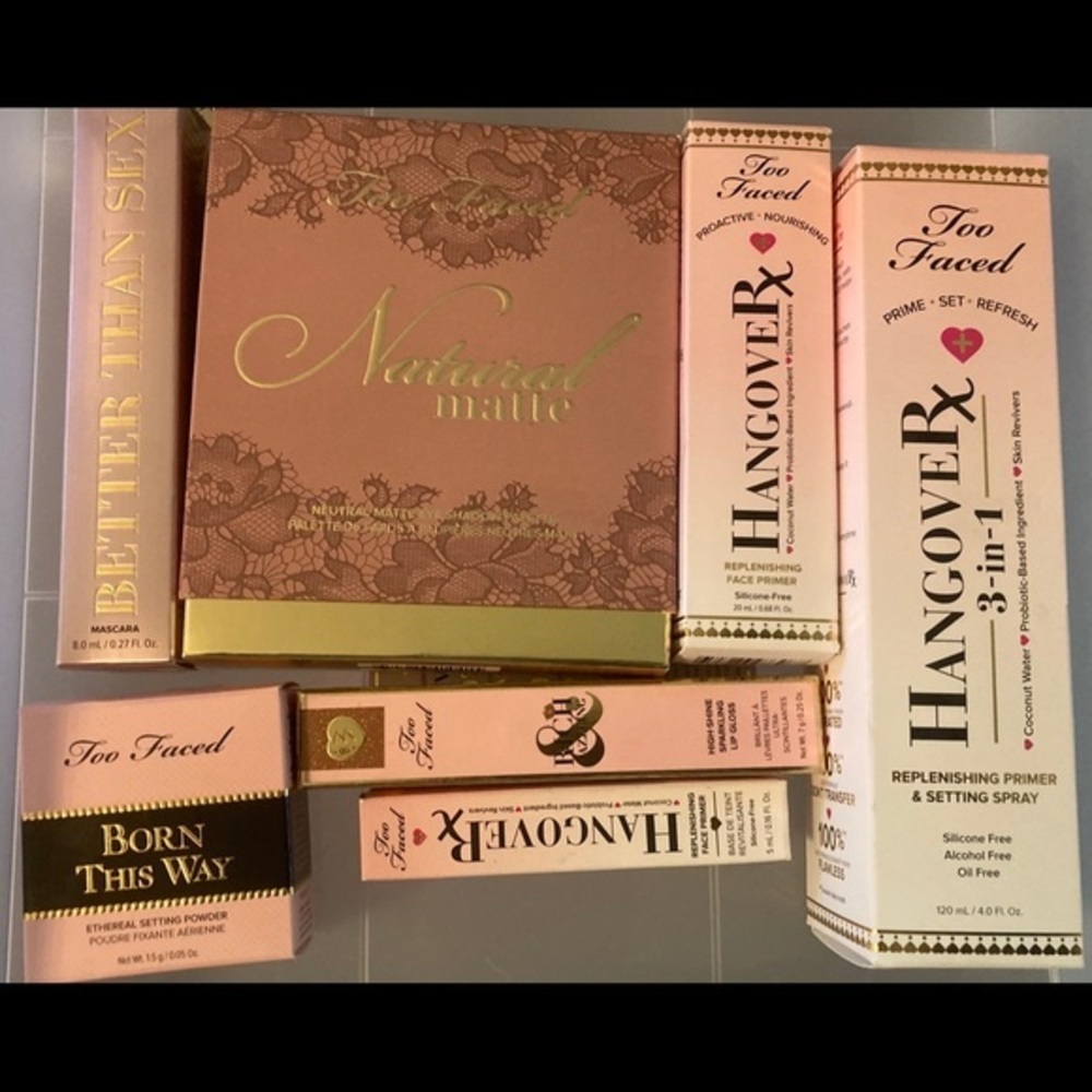 Too Face Lot of 7 Retail Value : $171